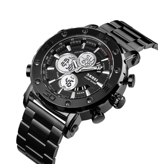 Годинники наручні SKMEI 1636BKBK, BLACK-BLACK, 10243 Дніпро - фото 3