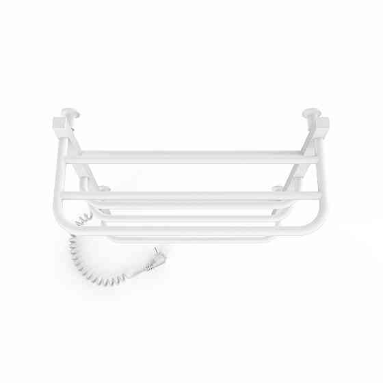 Електрична рушникосушка Laris Зебра Комфорт ЧФ6 500Х600 Е з полицею біла R3 Київ