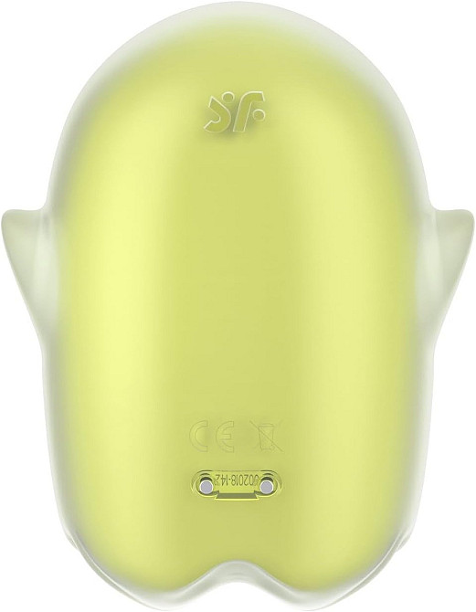 Вакуумний вібратор Satisfyer Glowing Ghost Yellow Sex Aura Київ - фото 7