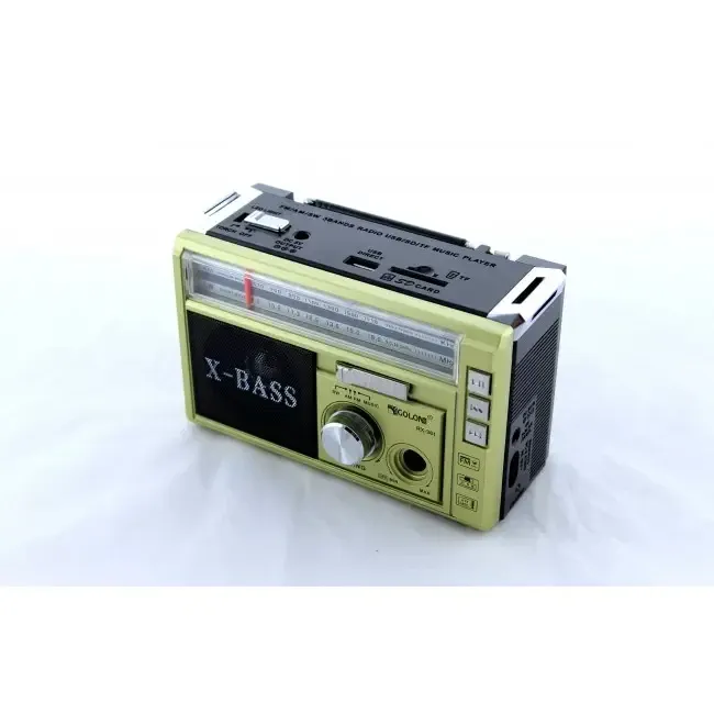 Радіоприймач з Led ліхтариком GOLON RX-382, радіо з вбудованим акумулятором Одеса - фото 4