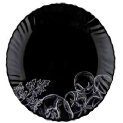 Салатник Vittora Овочевий Етюд Black Wave 17,5 см (V-175Bvs) Винница