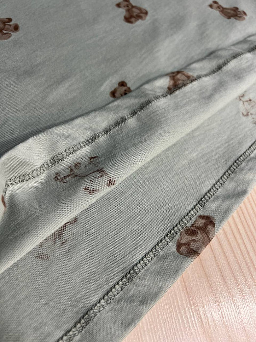 Футболка жіноча Pepper&mint CB24-35 ведмедики принт оливкова, оливковий, S Київ - фото 13