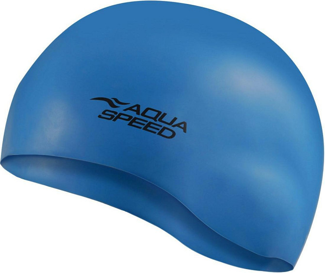 Шапочка для плавания Aqua Speed MONO 111 Вишнёвое - изображение 9