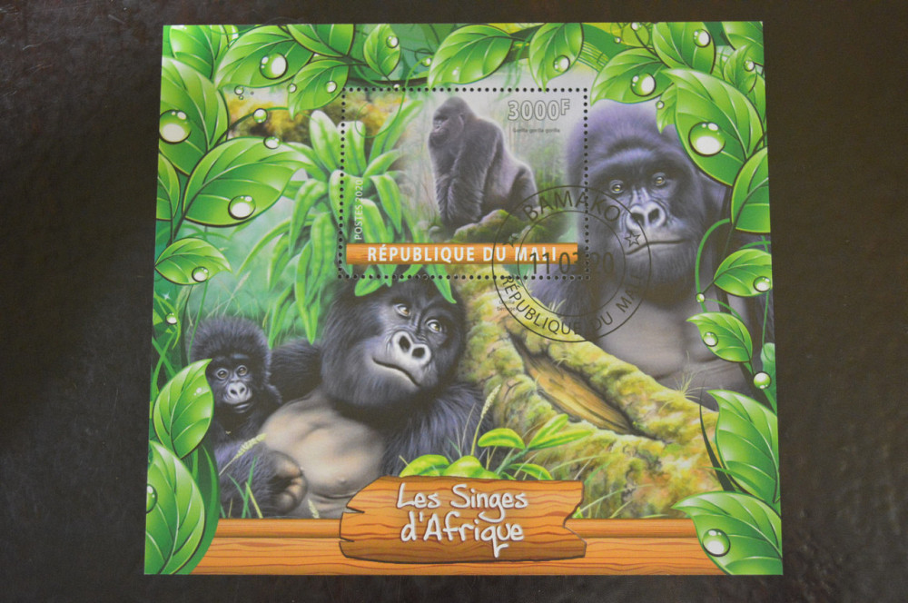 Малі. Марки. Фауна. Блок. 2020 рік (В-4) Полтава - фото 1