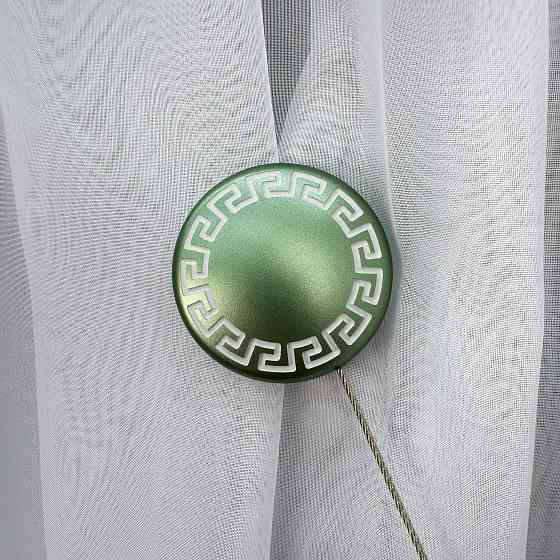 Магниты для штор и гардин Афина 2 шт Оливковый (81-263) Киев