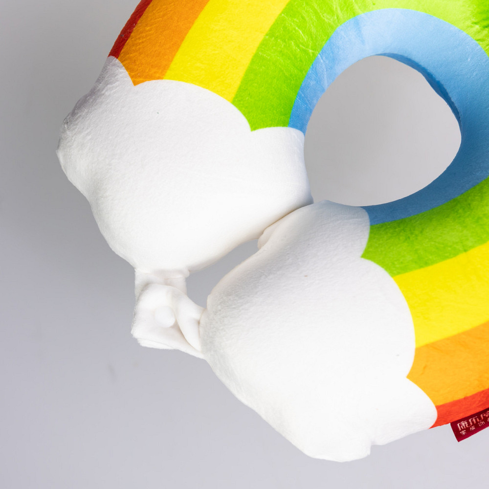 Yiwu Подушка для шиї Rainbow U-подібна, червоний HP-56-13R Коломыя - изображение 2