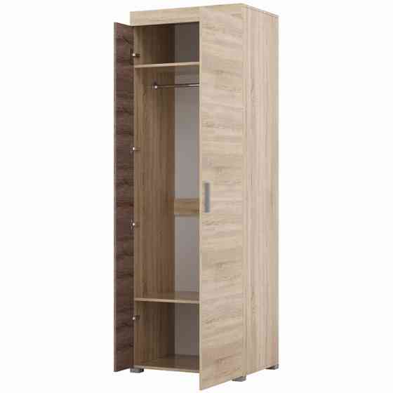 Шкаф распашной Эверест Британия ШП-3 сонома + трюфель (DTM-2304) Львов