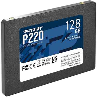 Накопичувач SSD 2.5&quot; 128GB P220 Patriot (P220S128G25) Вінниця