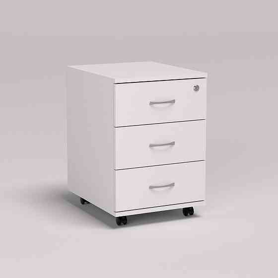 Тумба офисная ТМ-2, Белый, 400/480/590 Львов