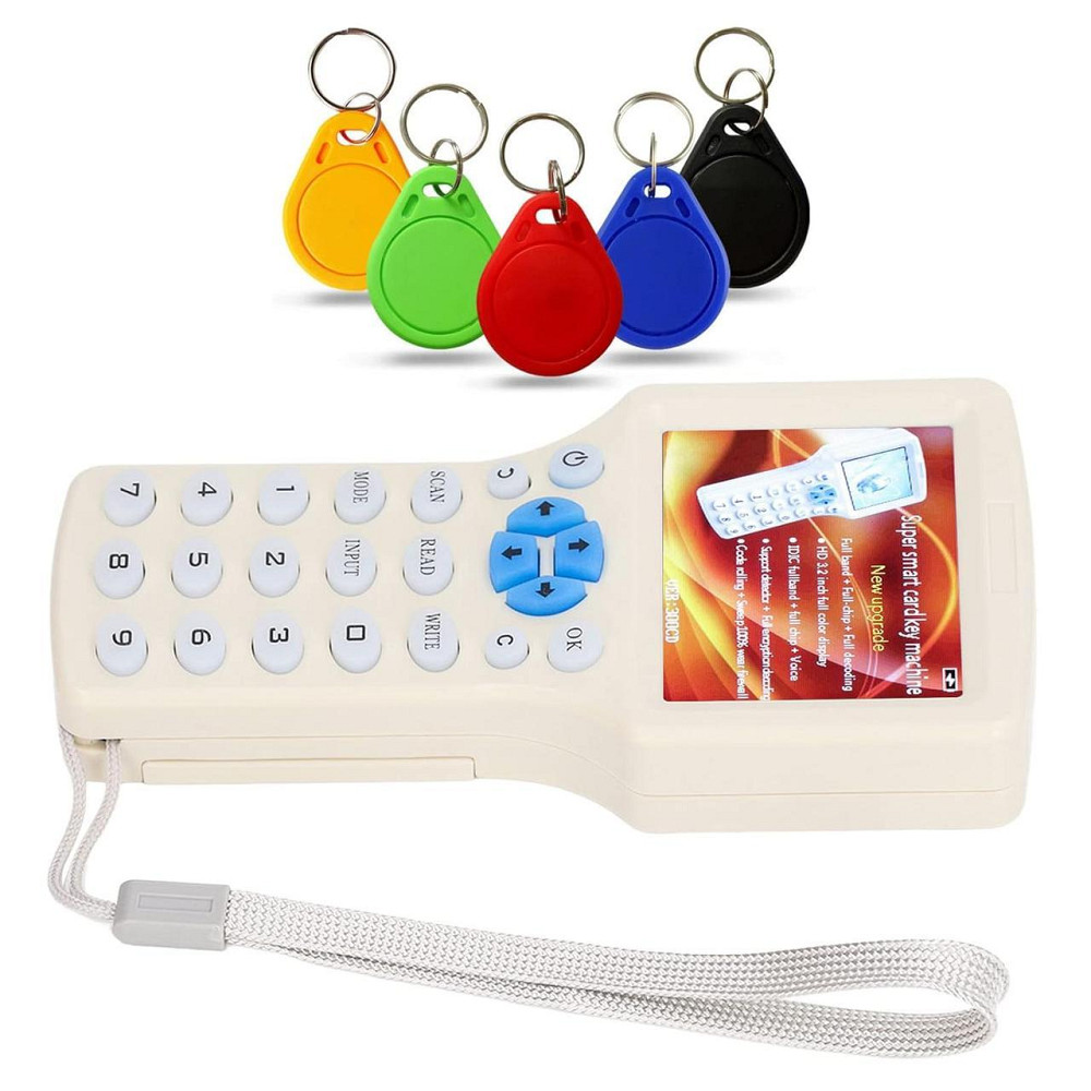 Копіювальник RFID ID РЧІД NFC дублікатор 10 частот LCD універсальний зчитувач карт Київ - фото 7
