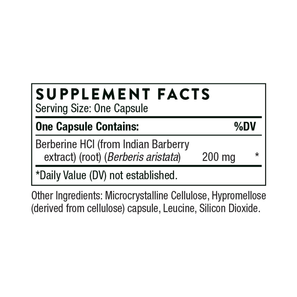 Берберин Thorne Berberine 200 mg 60 капс Киев - изображение 2