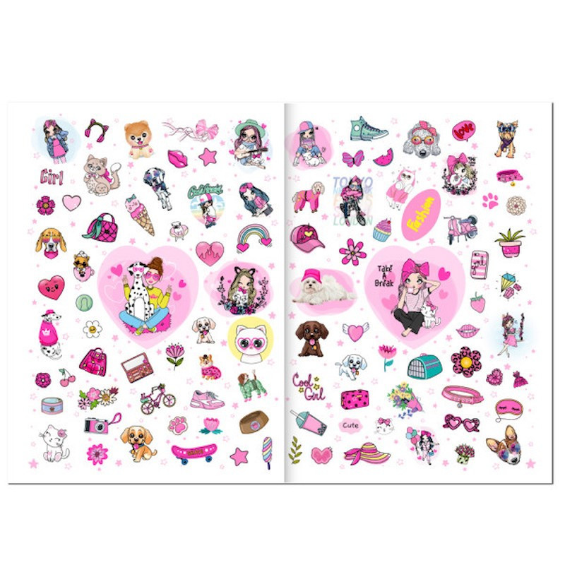 Дитяча розмальовка "Girls&Pets" РМ-88-02 серія "Dream & Style" Вінниця - фото 3