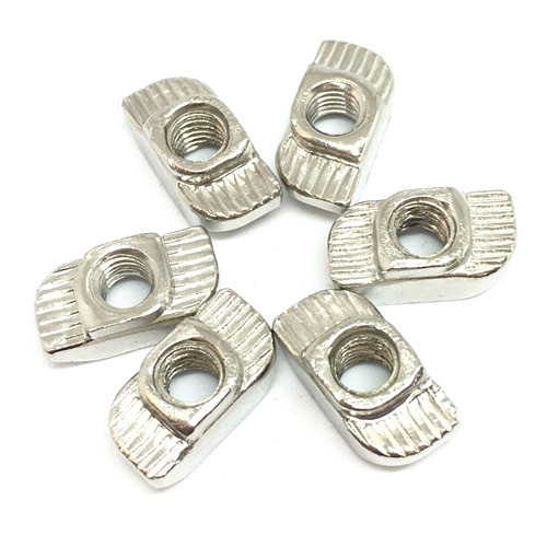 Гайка Т-образная 10шт, M6 для 8мм паза алюминиевого профиля 30 серии Винница - изображение 1