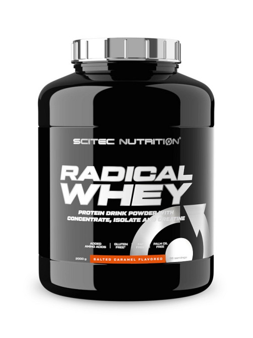 Протеин Scitec Nutrition Radical Whey 2000g (Salted caramel) Луцк - изображение 1