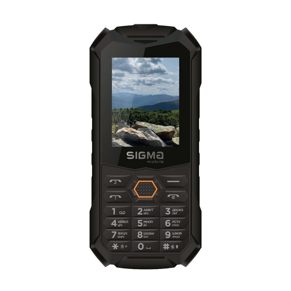 Мобільний телефон Sigma mobile X-treme PV68 Dual Sim Black/Orange (4827798738221) ( Помаранчевий ) Харьков - изображение 1