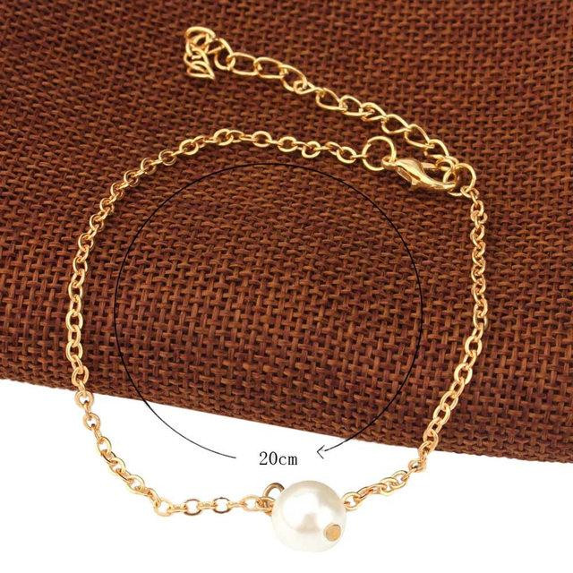 Ланцюжок браслет на ногу Перлина Київ - фото 2