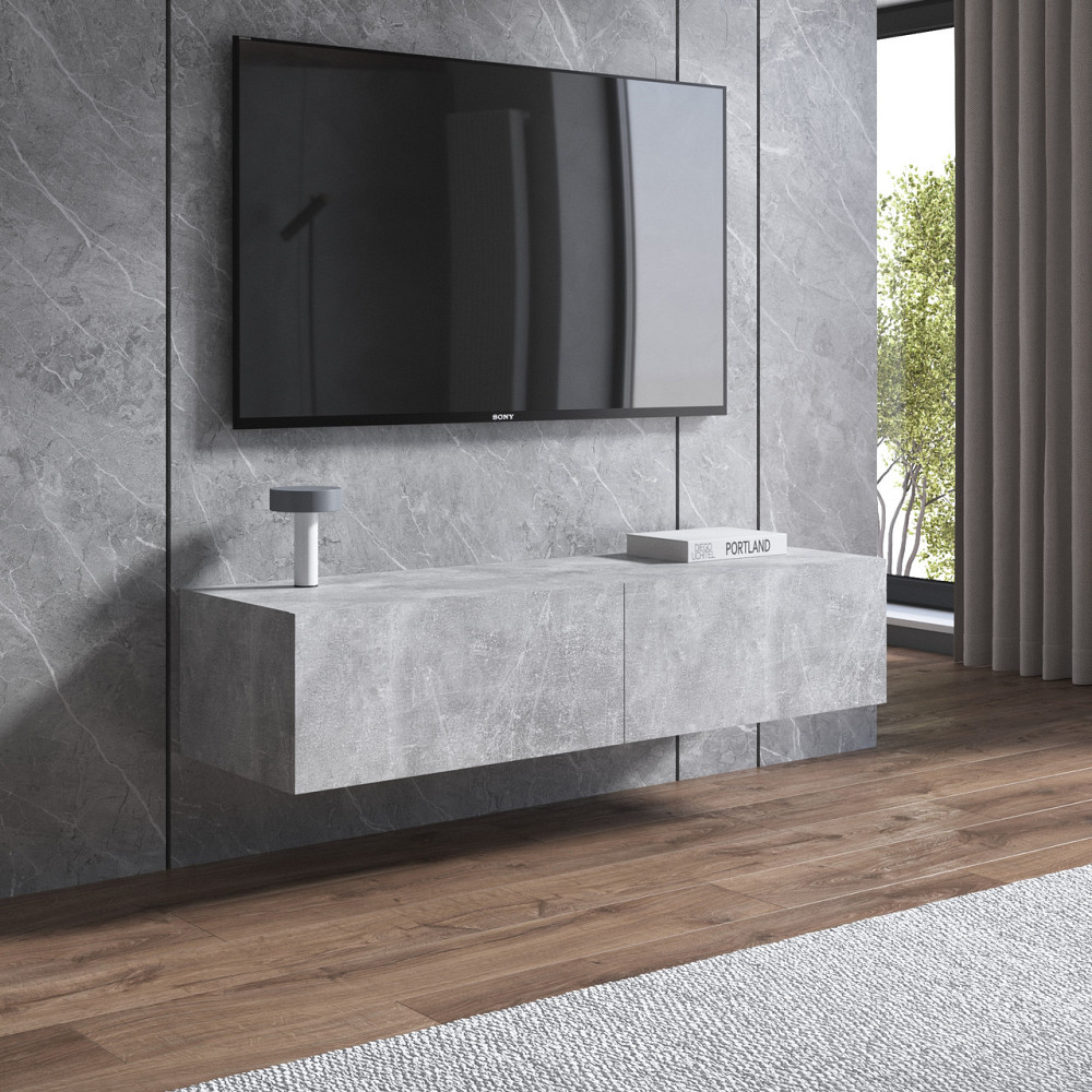 Тумба под телевизор VAYS, навесная тумбочка M-18 Львов - изображение 5