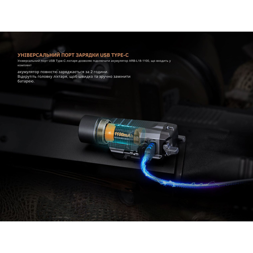 Ліхтар до пістолета Fenix GL19R V2.0 Киев - изображение 15