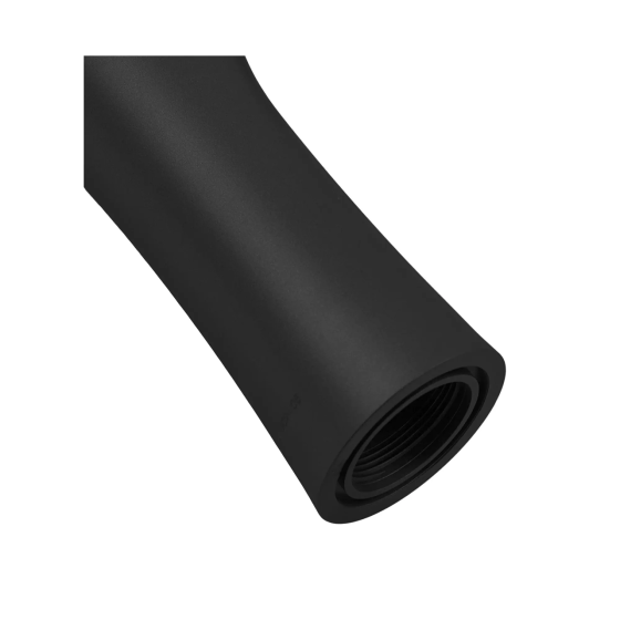 Смеситель для умывальника высокий/под чашу Plamix Cezar-001 HIGH SET Matte black черный термопластик (со шлангами) (PM0664) Черновцы