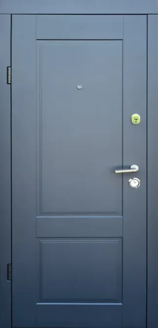 Вхідні двері Форт-М Стандарт Плюс Соната KALE антрацит/біле дерево 860х2050 мм Київ - фото 1