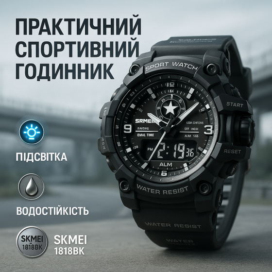 Багатофункціональний військовий годинник, Годинник кварцовий армійський Військовий для ВСУ BS-17 Львів