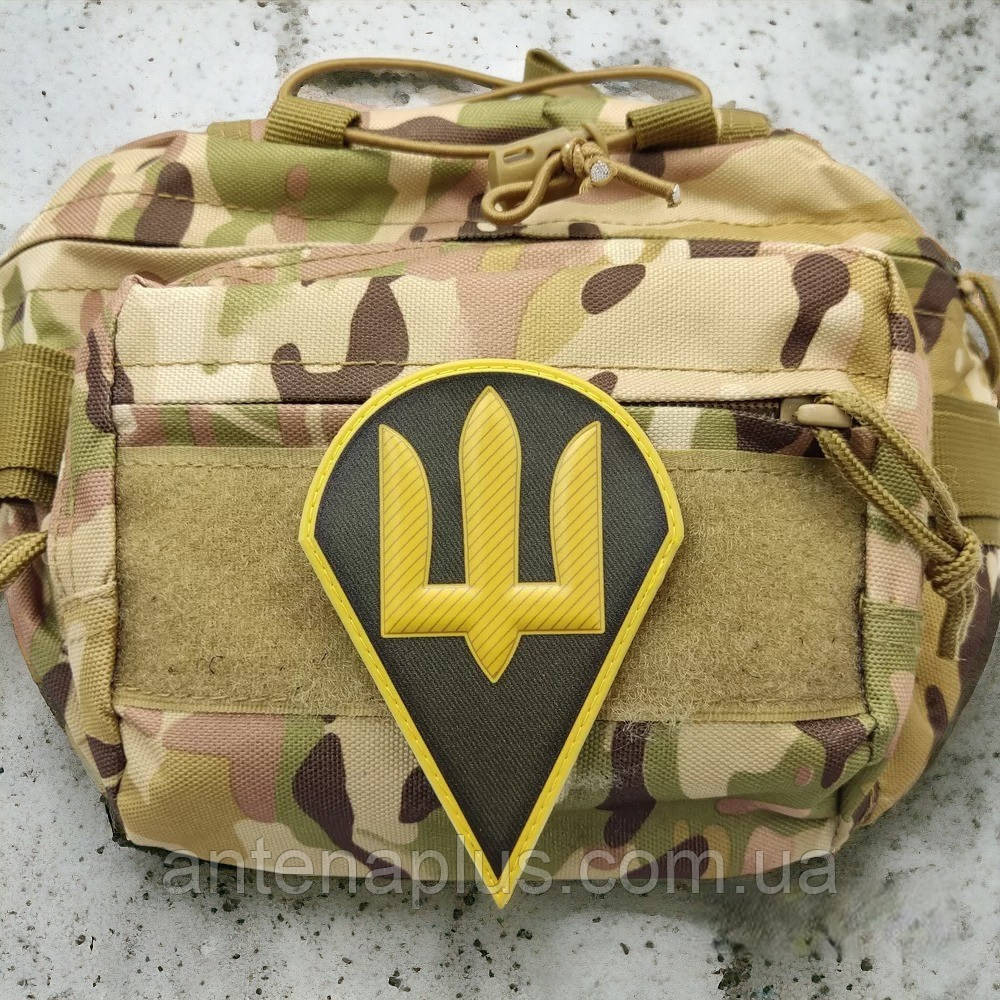 ДШВ Збройних сил України олива об'ємний шеврон / патч Київ - фото 3