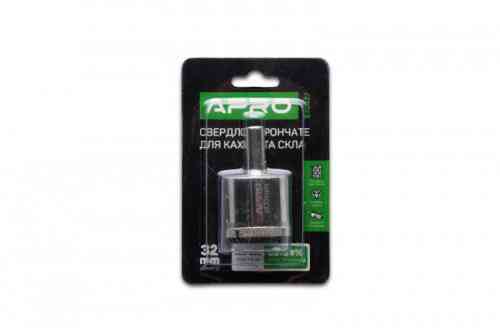 Свердло трубчасте з алмазним напиленням 32 мм APRO Рівне