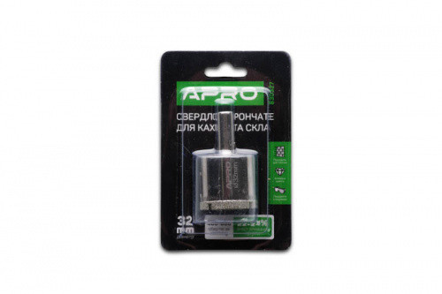 Сверло трубчатое с алмазным напылением 32мм APRO Ровно - изображение 1
