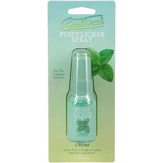 Спрей для кунилингуса Doc Johnson GoodHead Pussy Licker Spray - Mint 29 мл Sex Aura Киев