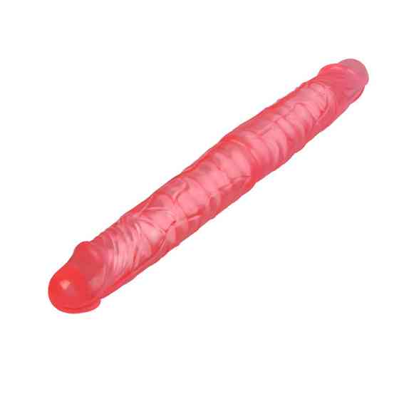 Двосторонній фалоімітатор - Double Dong Pink, 14" Sex Aura Київ