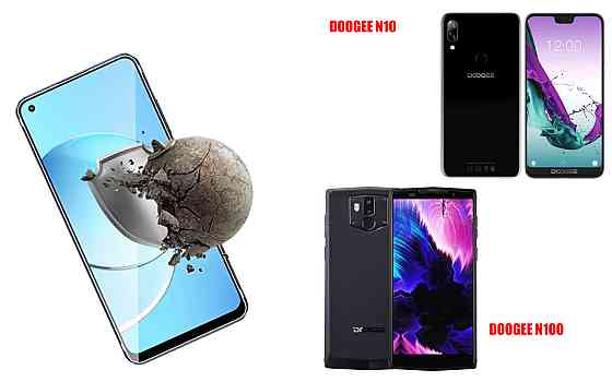 Защитное стекло DefenzoGlass для DOOGEE N10, DOOGEE N100 – двойная прочность Киев
