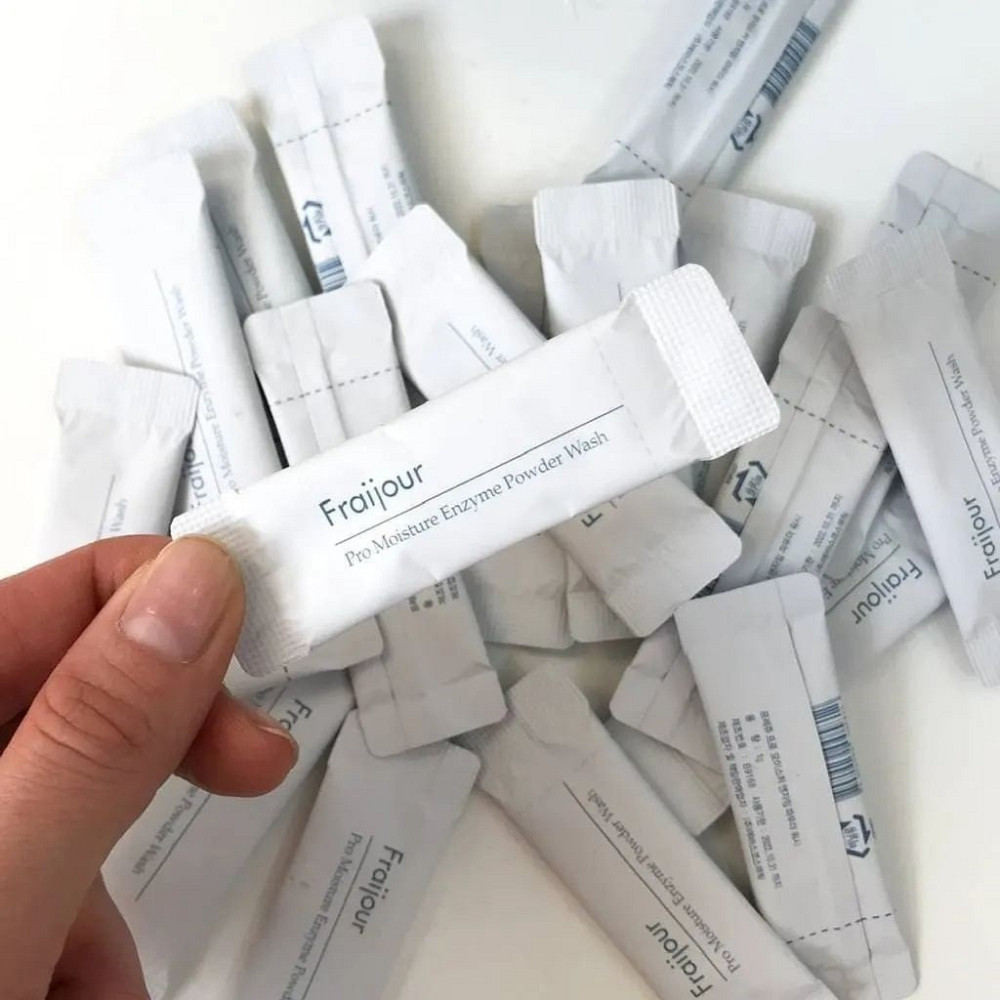 Очищувальна ензимна пудра Pro Moisture Enzyme Powder Wash Fraijour 30 шт 1 г Київ - фото 3