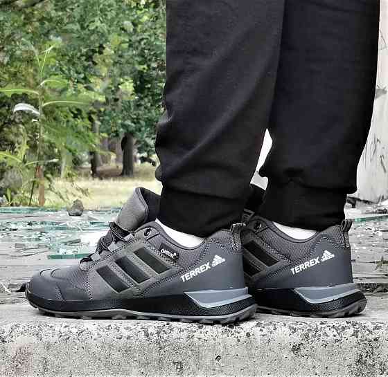 Термо Кроссовки Adidas Terrex Мужские Серые Адидас Терекс Еврозима Gore-Tex (размеры: 40,41,42) Днепр