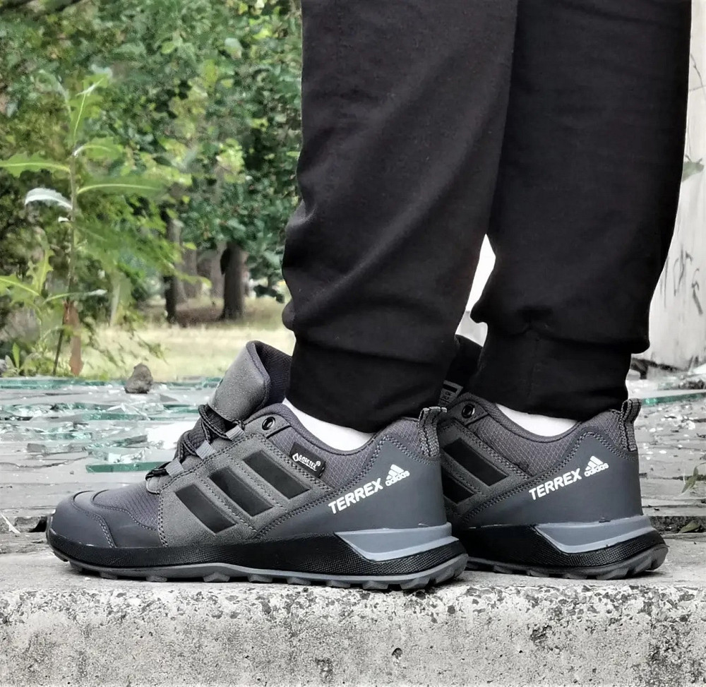 Термо Кроссовки Adidas Terrex Мужские Серые Адидас Терекс Еврозима Gore-Tex (размеры: 40,41,42) Днепр - изображение 5