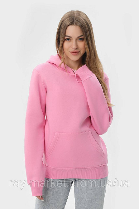 Набір жіночий худі утеплене 2шт RAY BASIC Рожевий /Чорний (U0401W-Pink-Black) M Київ - фото 6