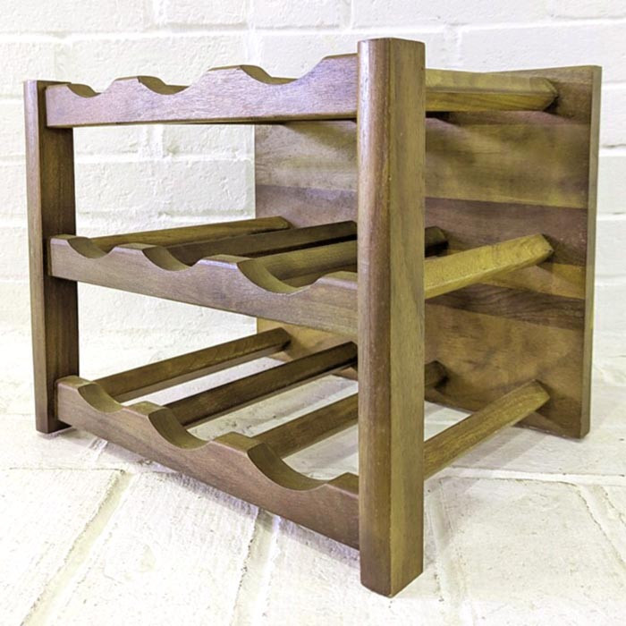 Настольная винная полка 