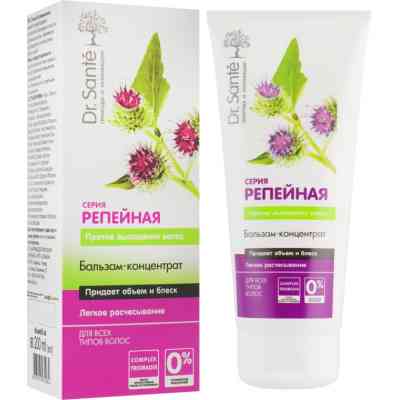 Кондиціонер для волосся Dr. Sante Реп'яхова серія Проти випадіння волосся 200 мл (4823015932984) Вінниця