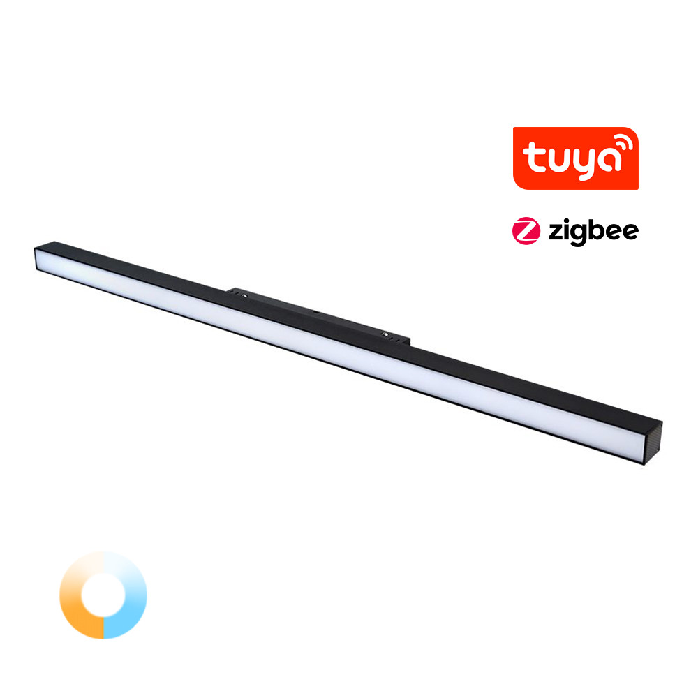 Milight Магнітний трековий світильник лінійний TUNABLE WHITE (CCT) 24W Zigbee3.0+ RF2.4G Київ - фото 1
