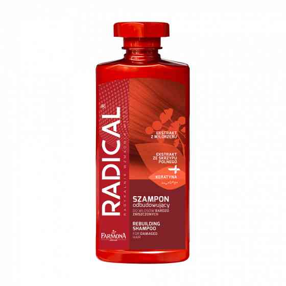Відновлюючий шампунь для пошкодженого волосся Farmona Radical 400 мл Київ