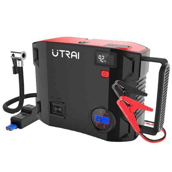 Автомобільне пусковий пристрій Utrai 24000Mah 150Psi 2000A 4 в 1 Вінниця