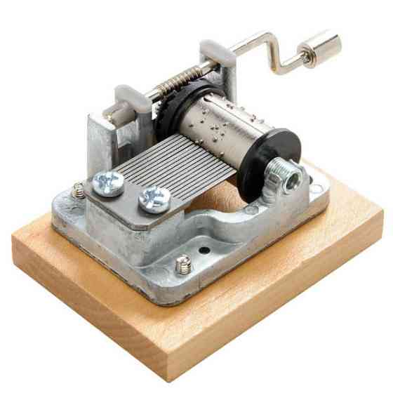 Шарманка "Jingle Bells", горизонтальна 8.6 x 4.8 см Рівне