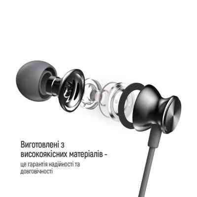 Наушники ColorWay 3.5 mm Wired Earphone UrbanBeat Black (CW-WD03BK) Винница
