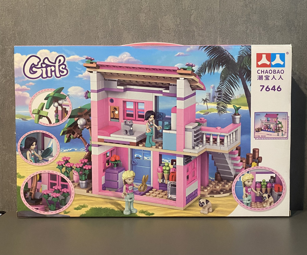 Конструктор Chaobao Пляжный дом, 474 деталь Киев - изображение 8