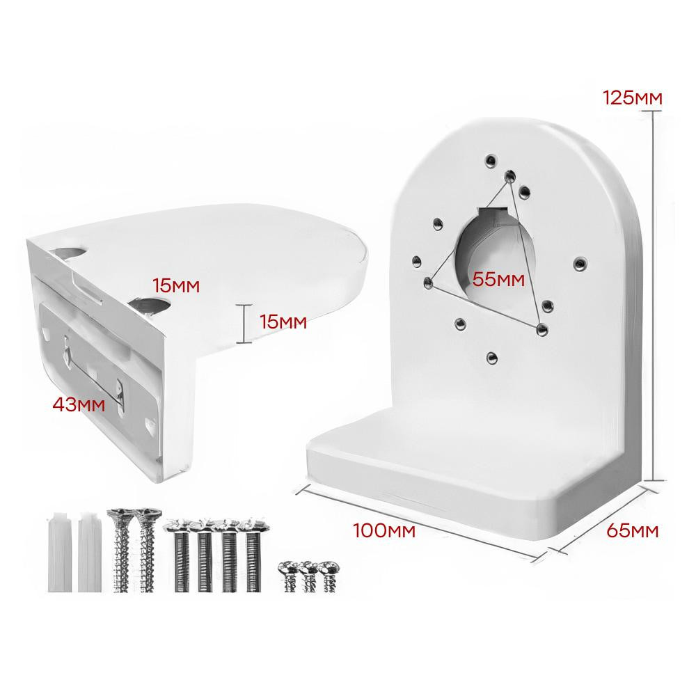 Кронштейн для відеокамери Light Vision VLC-06/35BXL настінний монтаж (75-00253) Київ - фото 2