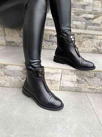 Marco Piero Черевики жіночі Marco Piero чорні натуральна шкіра зима 36-40 (05-1147491-Ш) Коломыя