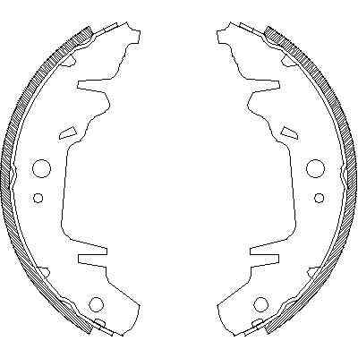 Гальмівні колодки REMSA 4020.00 Вінниця