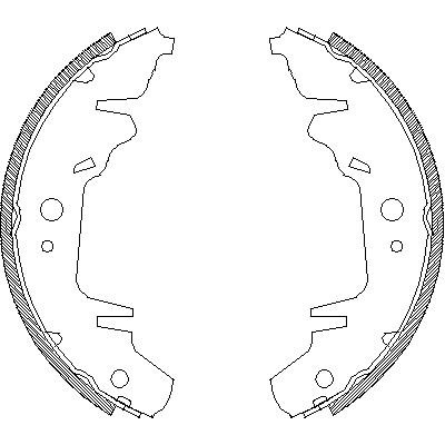 Гальмівні колодки REMSA 4020.00 Вінниця - фото 1