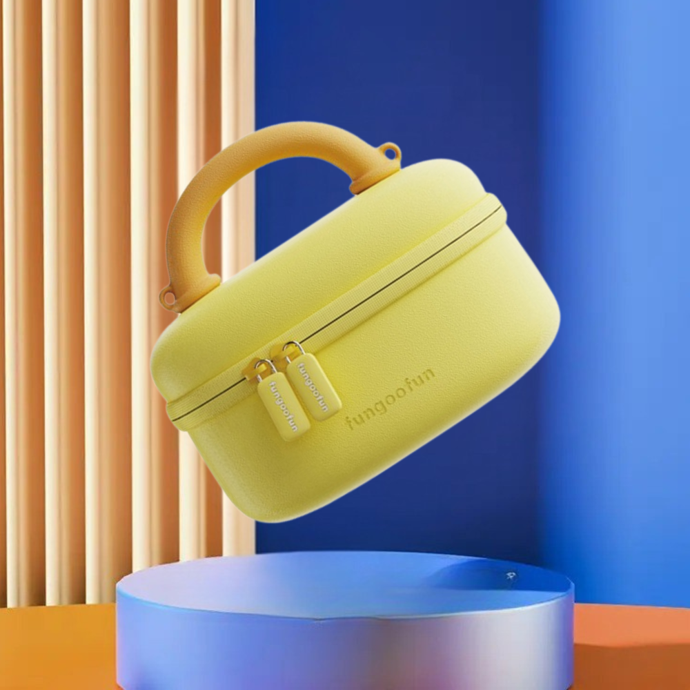 Сумка силіконова жіночий клатч на ремінці з ручкою водонепроникна сумочка Fungoofun, повсякденна, жовта Кам'янець-Подільський - фото 5