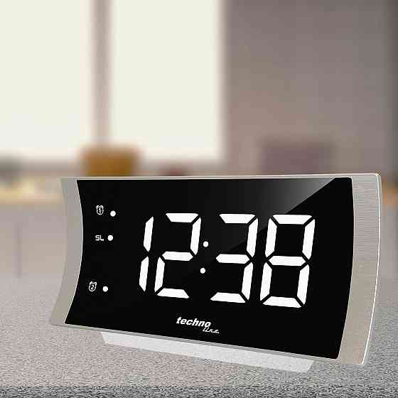 Часы настольные с радио Technoline WT494 Silver (WT494) Винница