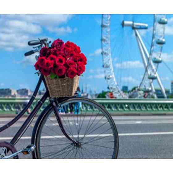 Картина за номерами на дереві 40*50 см "Josef Otten""Букет троянд" (карт.уп+ фарби+пензлі) RAD8366, шт Київ